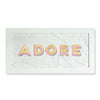 ADORE - Original On Marble