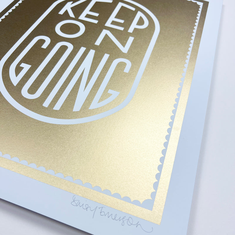 Keep On Going  Gold - Daisy Emerson 