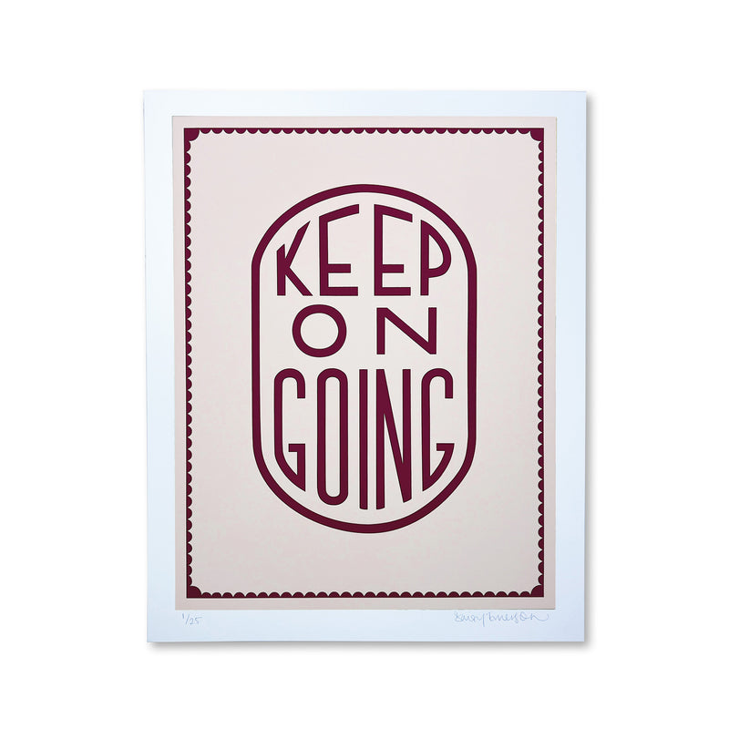 Keep On Going  Plaster Pink - Daisy Emerson 
