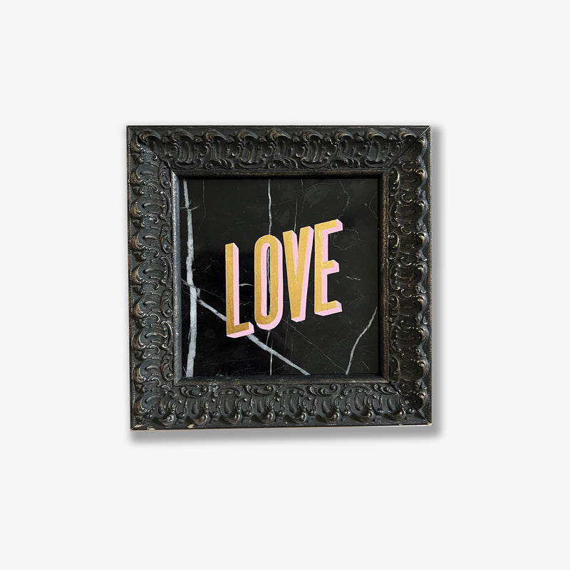 LOVE - Original On Marble