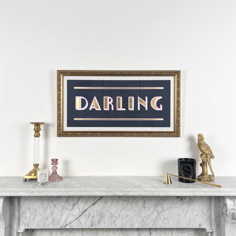 Darling Screen Print - Daisy Emerson
