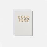 Good Luck - Greetings Card