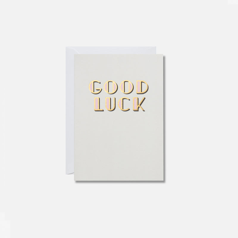 Good Luck - Greetings Card