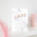 Love - Greetings Card