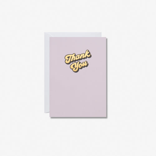 Thank You - Greetings Card - Daisy Emerson