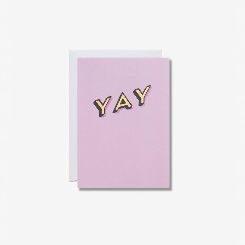 Yay - Greetings Card - Daisy Emerson
